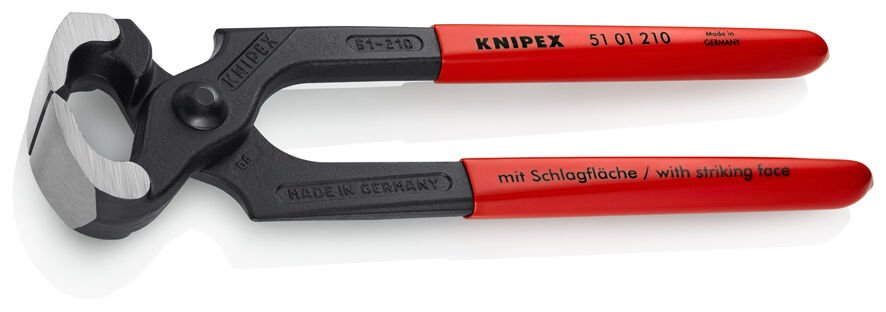 Knipex 51 01 210 Çekiç Özellikli Kerpeten