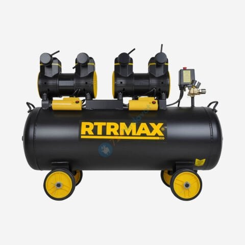 RTRMAX RTM7460 Yüksek Hızlı Yağsız Hava Kompresörü 100 Lt 4.0 Hp Rtrmax