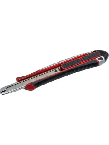 İzeltaş Pro Metal Gövde Maket Bıçağı Emniyetli Otomatik Kilitli 9 mm