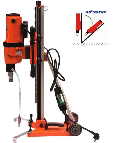 Euro Max EX 75003 Karot Makinası ve Stand 3250 W