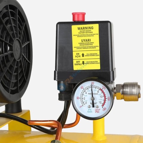 RTRMAX RTM735 Sessi̇z Hava Kompresörü 50 Lt 1.50 Hp/1.10 Kw Rtrmax