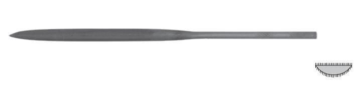Ceta Form J75-HR26 Yarım Yuvarlak Saatçi Eğesi - 6''/160 mm