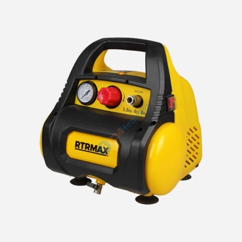 RTRMAX RTM720 Yağsiz Hava Kompresörü 6 Lt,  1.5 Hp/1.1Kw Rtrmax