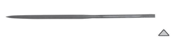 Ceta Form J75-TS26 Üç Köşe Saatçi Eğesi - 6''/160 mm