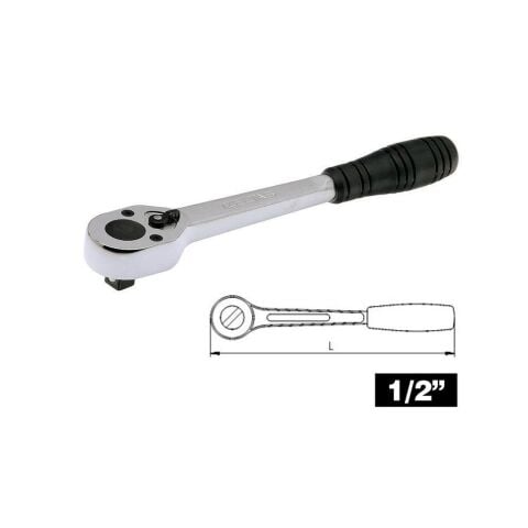 İzeltaş  1/2'' Cırcır Kolu 250 Mm ( 32 Diş )