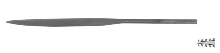 Ceta Form J75-K26 Bıçak Tip Saatçi Eğesi - 6''/160 mm