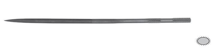 Ceta Form J75-C26 Yarı Oval Saatçi Eğesi - 6''/160 mm