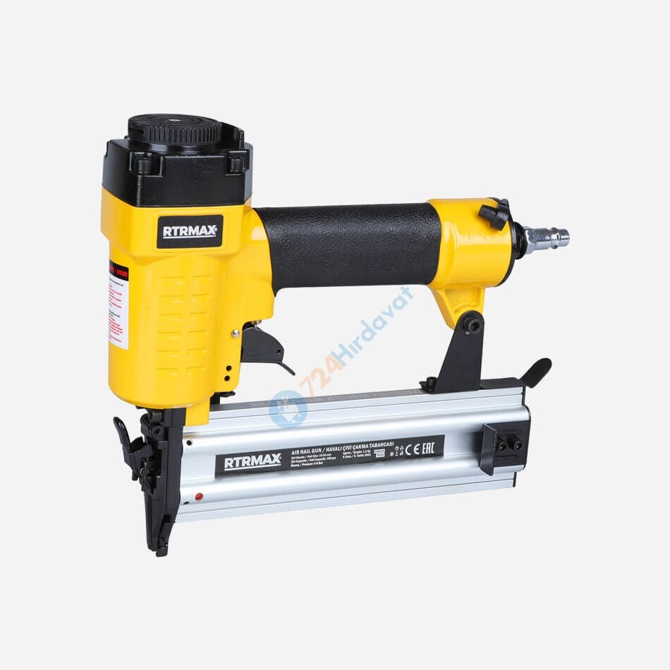 RTRMAX RTM0138 Havalı Çi̇vi̇ Çakma Tabancasi 10-50 Mm Çantalı Rtrmax