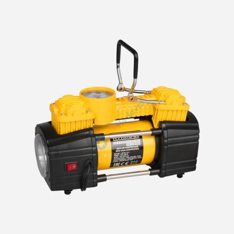 RTRMAX RTM7214 Mi̇ni̇ Hava Kompresörü Çi̇ft Pi̇ston 12V Rtrmax