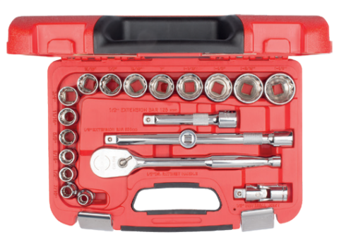 Ceta Form C20A-20PBT 20 Parça 1/2'' 12 Köşe (Yıldız) Lokma Takımı - SAE