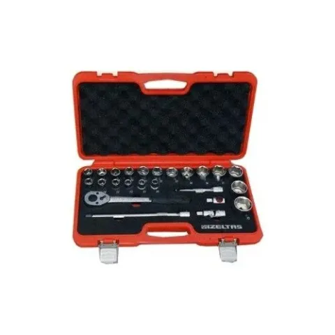 İzeltaş 1/2'' Altı Köşe Lokma Anahtar Takımı 24 Parça
