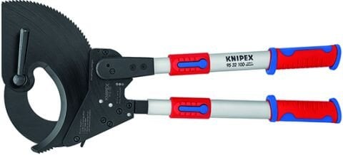 Knipex 95 32 100 Teloskopik Kollu Cırcırlı Kablo Makası