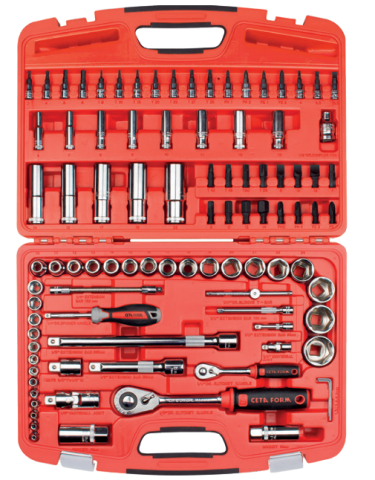 Ceta Form C20-96PH2 96 Parça 1/4''+1/2'' Lokma Takımı