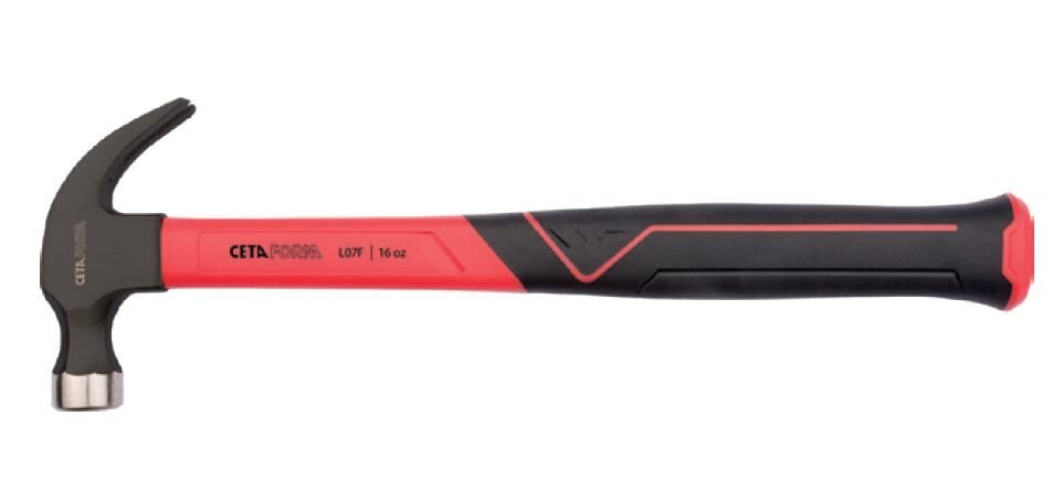 Ceta Form L07F-16 Çatal Çekiç (Fiberglas Saplı)- 16 Oz-450 gr