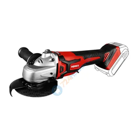 RODEX AKÜLÜ AVUÇ TAŞLAMA KÖMÜRSÜZ  125MM  20V BEZ ÇANTA