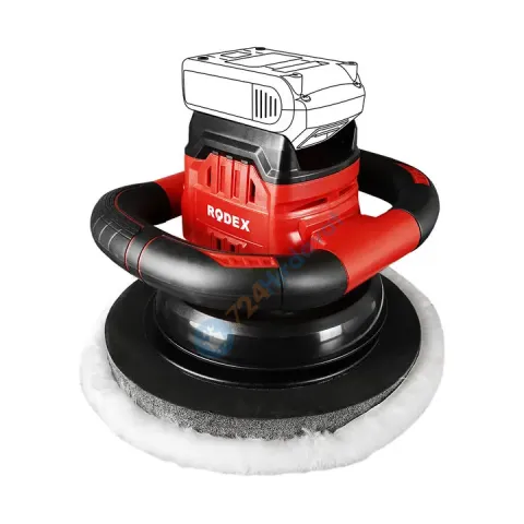 RODEX AKÜLÜ POLİSAJ 250MM  6MM EKSANTRİK 20V