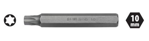 Ceta Form CB/1127G H10 TORX Bits Uç (Uzun Tip) - T27 x 75 mm