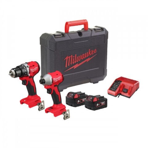 Milwaukee M18 BLCPP2B-502C 2Lİ SET ( BLDDRC-BLIDRC )