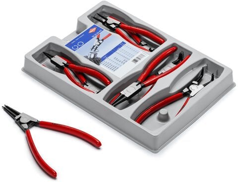 Knipex 00 20 04 V01 8 Parçalı Segman Pens Seti
