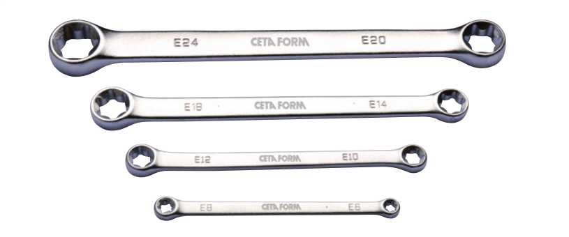 Ceta Form B17-B04 4 Parça Dış TORX Anahtar Takımı (Karton Kutulu)
