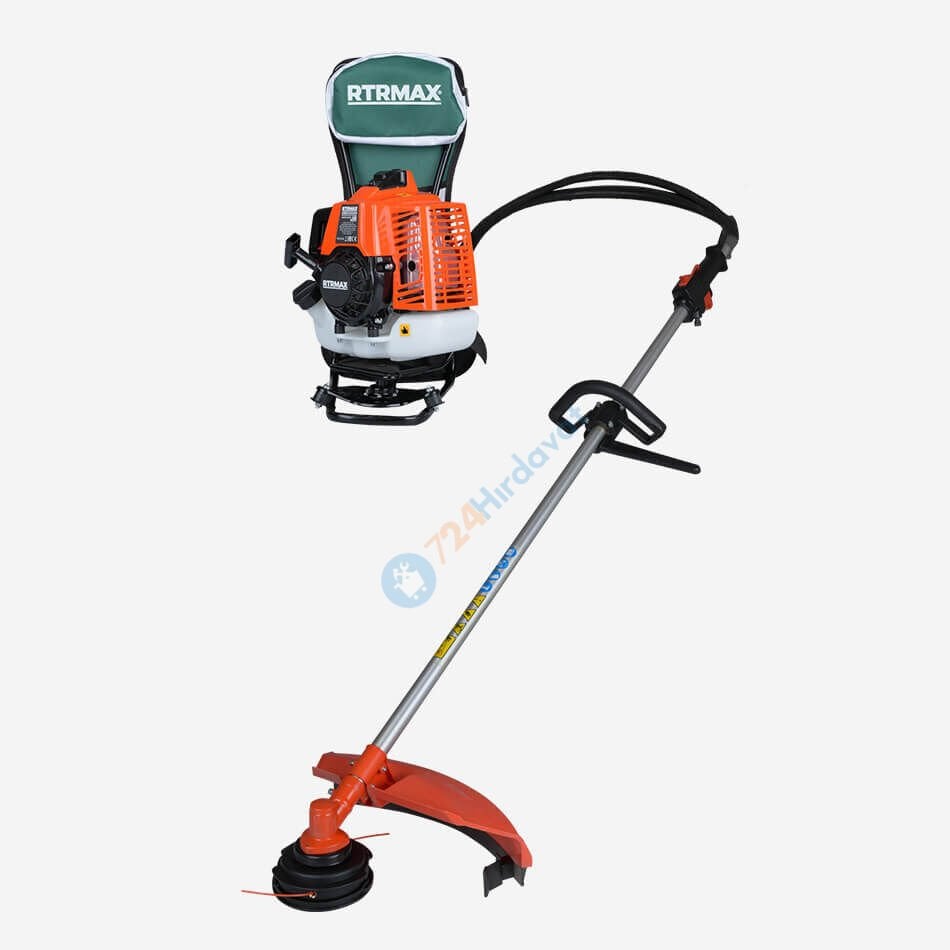 RTRMAX RTM9640 Benzinli Sırt Ti̇pi̇ Tırpan 63 CC 3.0 Hp Rtrmax