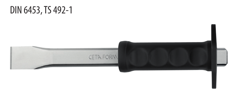 Ceta Form L25-300G-2 Düz Keski (Plastik Korumalı) - 300 mm