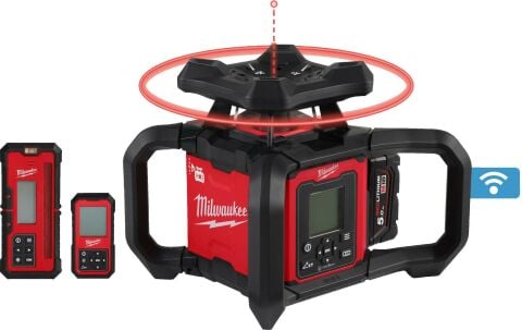 Milwaukee M18 RLOHV 1200-501C DÖNER LAZER YATAY DİKEY