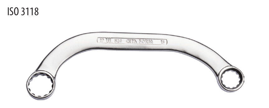Ceta Form B20-1317 Yıldız İki Ağız Yarım Ay Anahtar - 13x17 mm