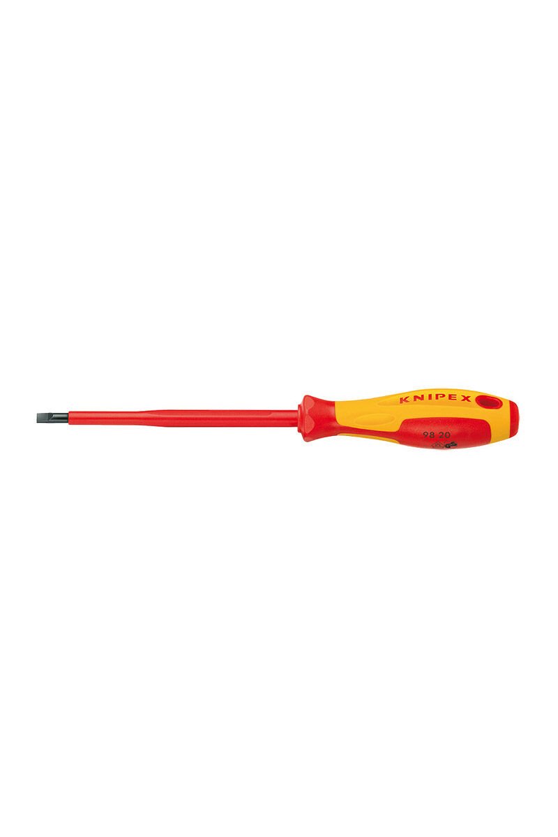 Knipex 98 20 35 3,5x100mm VDE İzoleli Düz Uçlu Tornavida