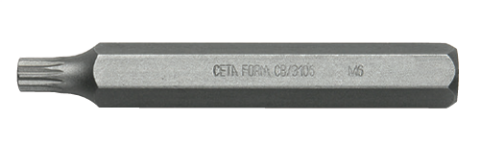 Ceta Form CB/3108G H10 XZN Bits Uç (Uzun Tip) - M8 x 75 mm