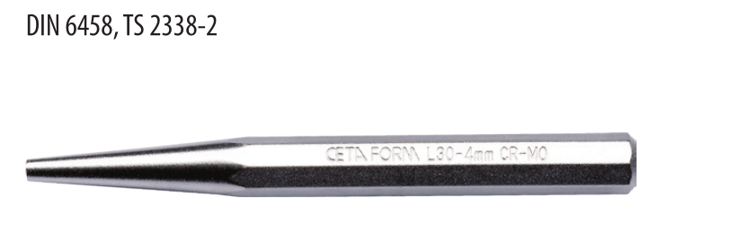 Ceta Form L30-6 Konik Pim Zımba- Ø6 x 120 mm