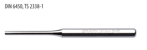 Ceta Form L31-2 Düz Pim Zımba- Ø2 x 150 mm