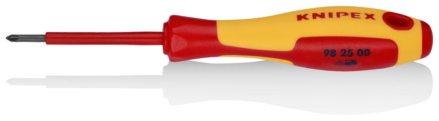 Knipex 98 25 00 Pz0x60 VDE İzoleli Pozidriv Uçlu Tornavida
