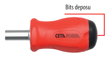 Ceta Form F26/BDS 12-in-1 Depolu Topaç Bits Tornavidası
