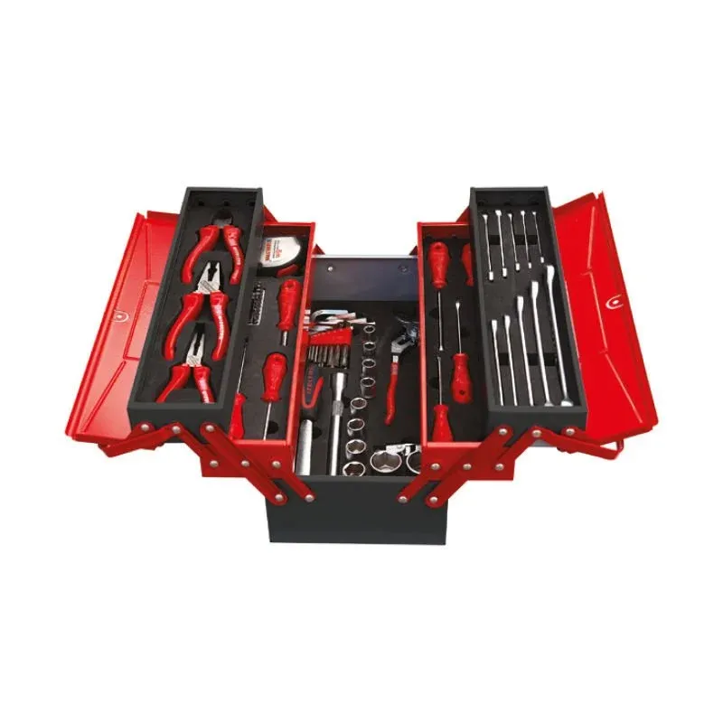 İzeltaş Elektrikçi Takım Çantası 5 Gözlü 45 Parça