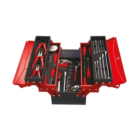 İzeltaş Elektrikçi Takım Çantası 5 Gözlü 45 Parça