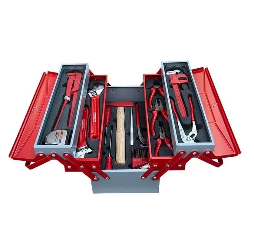 İzeltaş Tesisatçı Takım Çantası 5 Gözlü 28 Parça