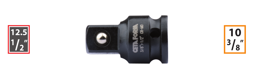 Ceta Form C51R-92 3/8'' Havalı Lokma Adaptörü (D: 3/8'' <  E: 1/2'')