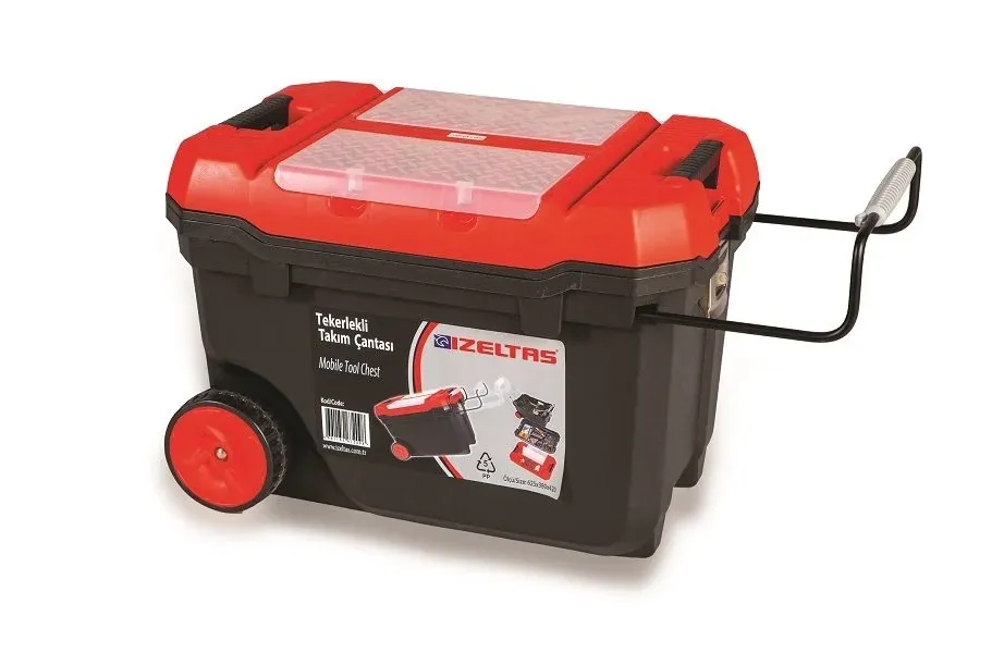 İzeltaş Tekerlekli Plastik Takım Çantası 28''