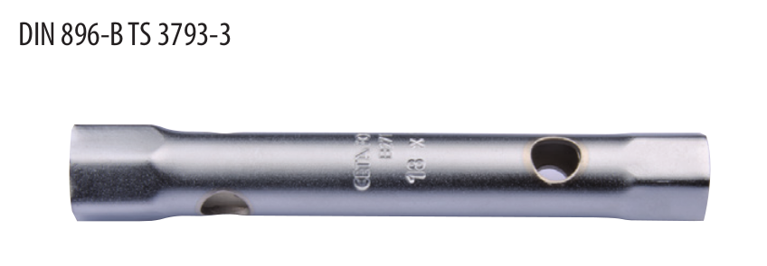 Ceta Form B27T-0809 Kovan İki Ağız Anahtar (Boru Tipi) - 8x9 mm