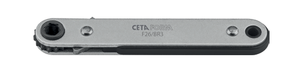 Ceta Form F26/BR3 1/4'' Bits Cırcır Kolu No.3