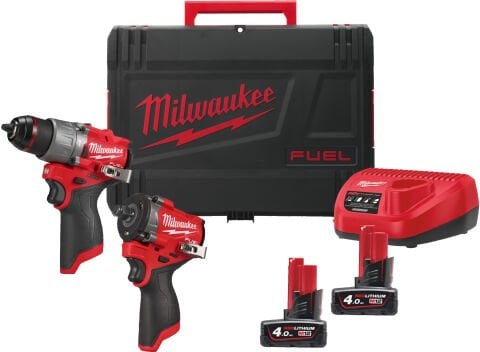 Milwaukee M12 FPP2X2-402X - 2’Lİ SET (FPD2-FCIWF12G3)