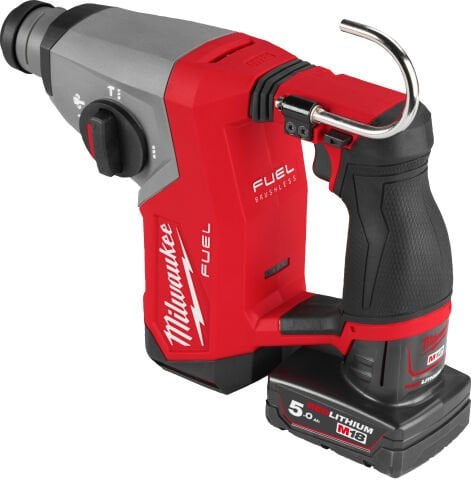 MILWAUKEE M12 FHAC16-502X FUEL Kompakt SDS-Plus Kırıcı Delici Matkap 16mm (2x 5.0Ah Batarya + Şarj Cihazı + HD Kutu)