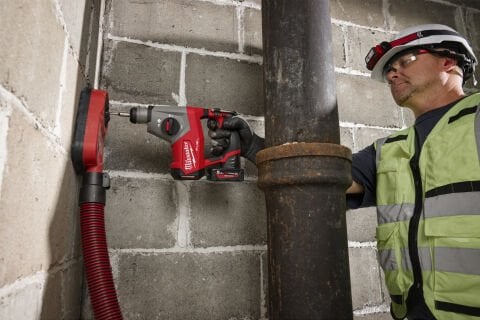 MILWAUKEE M12 FHAC16-502X FUEL Kompakt SDS-Plus Kırıcı Delici Matkap 16mm (2x 5.0Ah Batarya + Şarj Cihazı + HD Kutu)
