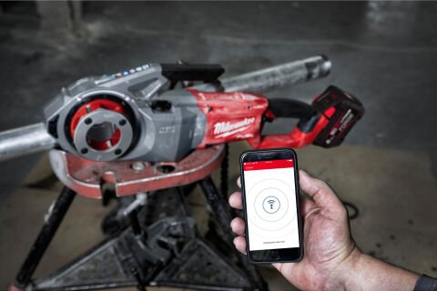 MILWAUKEE M18 FPT114-802CA FUEL ONE-KEY Akülü  1/4'' Boru Diş Açma Makinesi Seti (Kafa Takımıyla)
