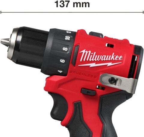 Milwaukee M12 BLDDRC-402C KÖMÜRSÜZ AKÜLÜ MATKAP