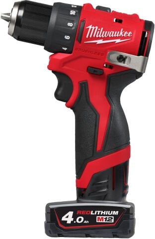 Milwaukee M12 BLDDRC-402C KÖMÜRSÜZ AKÜLÜ MATKAP