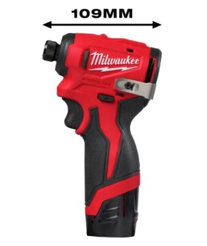 Milwaukee M12 BLIDRC-202C KÖMÜRSÜZ 1/4 HEX DARBELİ VİDALAMA T4933499690