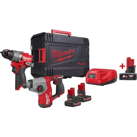 Milwaukee M12 FPP2BG2-502X - 2’Lİ SET (FPD2-FHAC16)