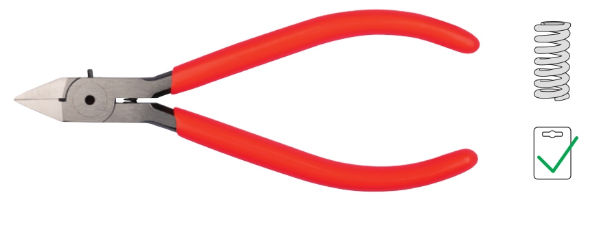 Ceta Form E09/SH-125 125 mm Plastik için Yan Keski